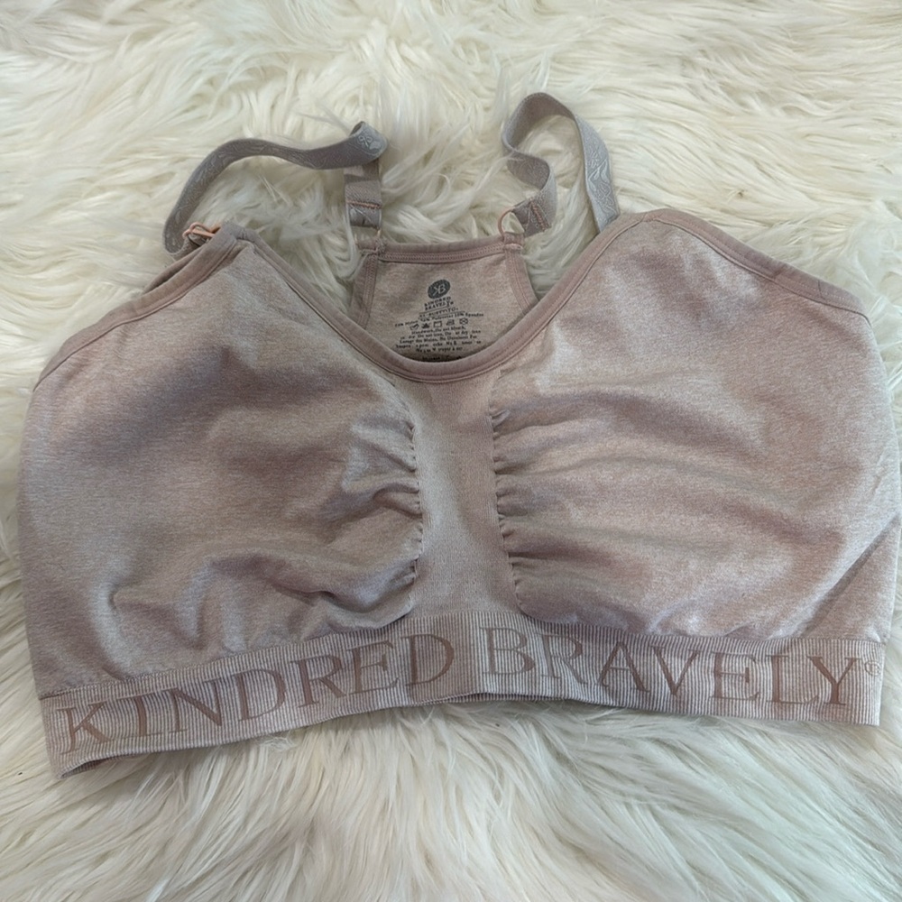 Kindred Bravely light pink Nursing Bra